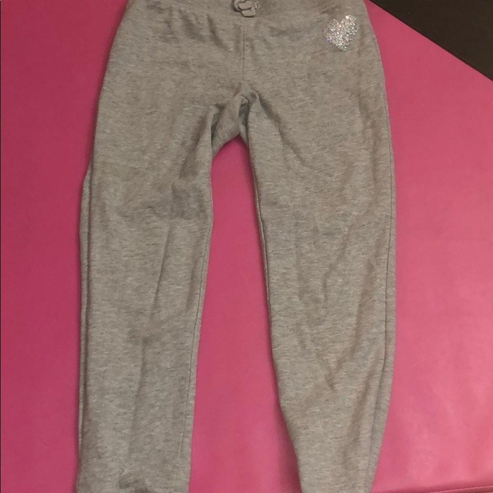 gray joggers
